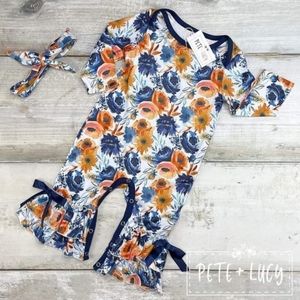 Pete & Lucy Romper 3-6M
